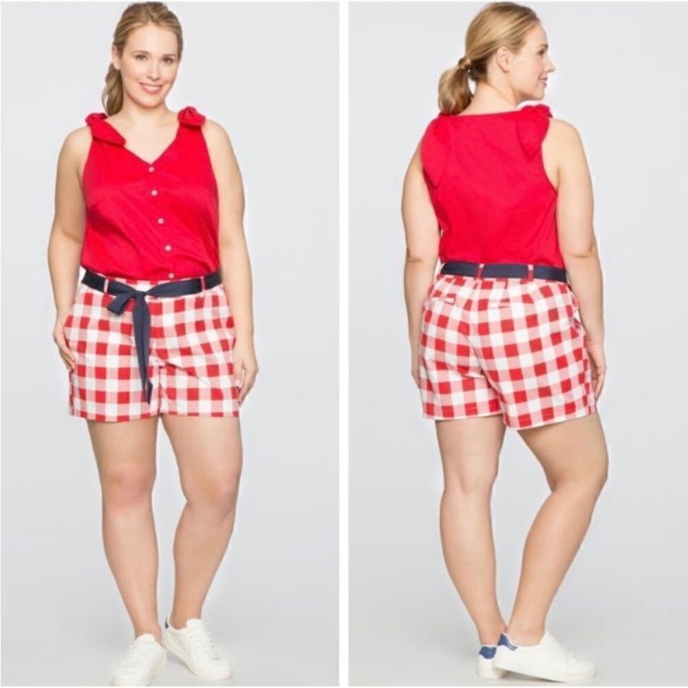 NWT DRAPER JAMES FOR ELOQUII SIZE 18 SUMMER SHORTS
